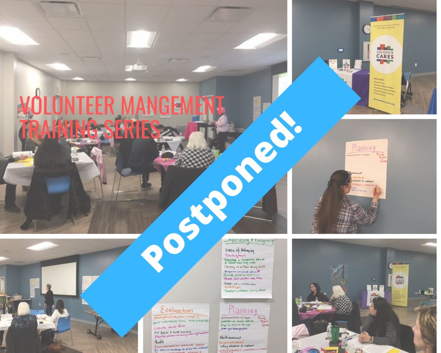 Volunteer Management Training Series – Postponed